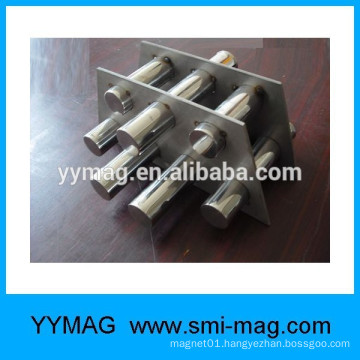 Magnetic water filter/oil filter magnetic shelf